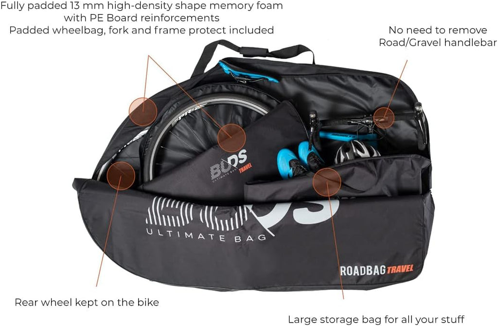 Fully Padded Bike Travel Bag W5210