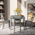 5 - Piece Dining Set Light Gray M345