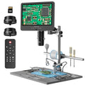 7'' HDMI Digital Microscope with 3 Lens 2160P Video Record and 32GB Card C328