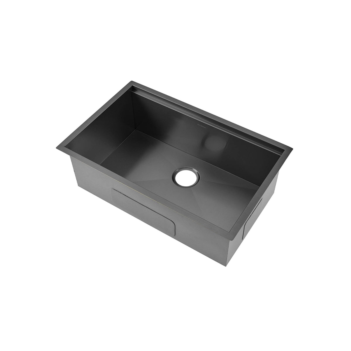 Black Stainless Steel Undermount Kitchen Workstation Sink M302