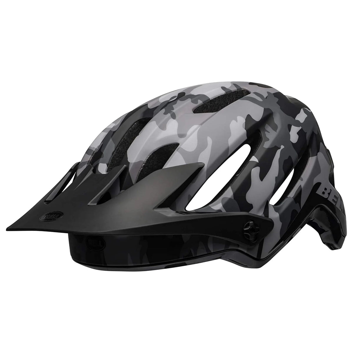 Matte Gloss Black Camo MTB Bike Helmet Large L523903