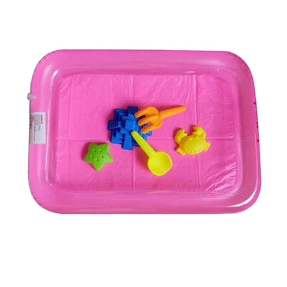 Pink Inflatable Sand Toy Tray C372475