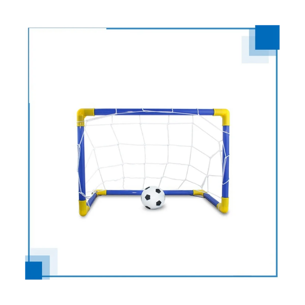 Mini Soccer Goal Net Set with Frame Y985