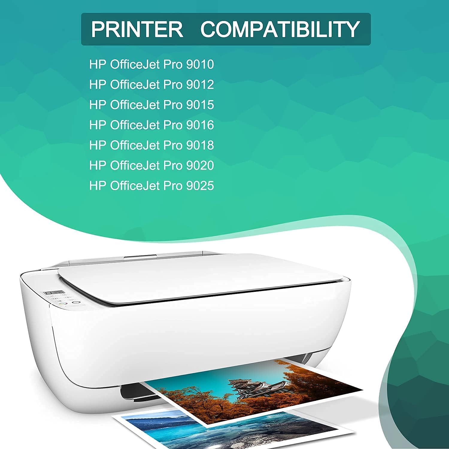 Remanufactured Ink Cartridge Pack of 2 for HP 962 XL Printer N78917