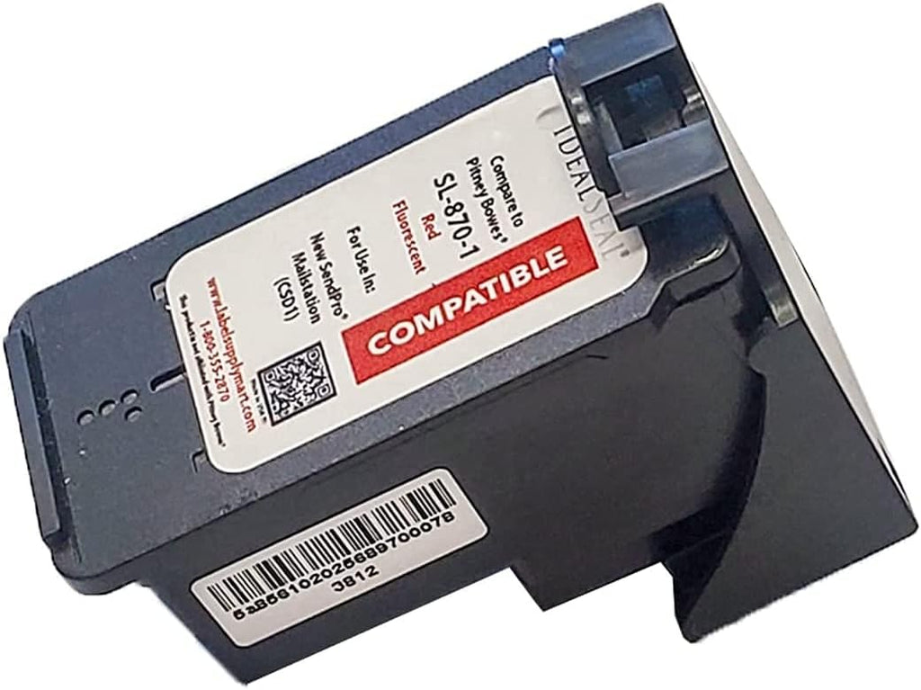Red Ink Cartridge for Mailstation, Pack of 2 B10607
