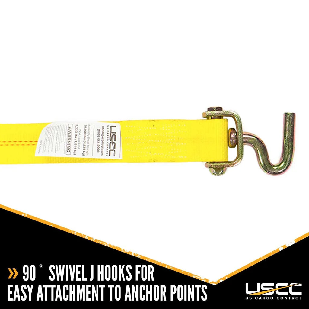 4 Pack Wheel Strap with Ratchet Y46916