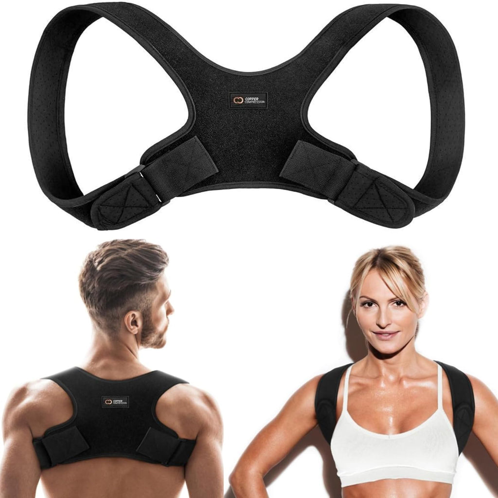 Copper Infused Adjustable Posture Corrector Large/X-Large S236