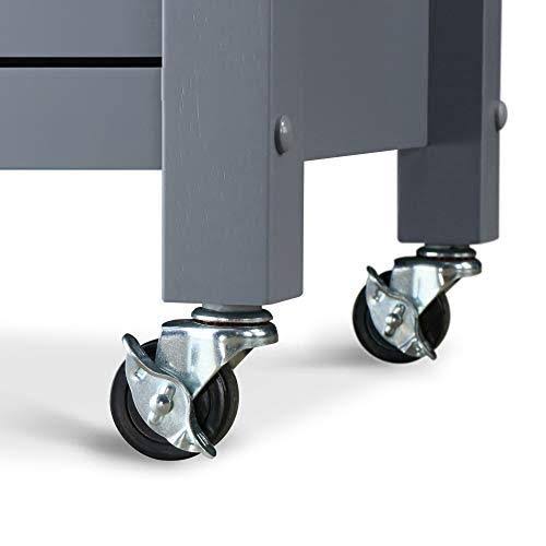 Gray Kitchen Cart B1310