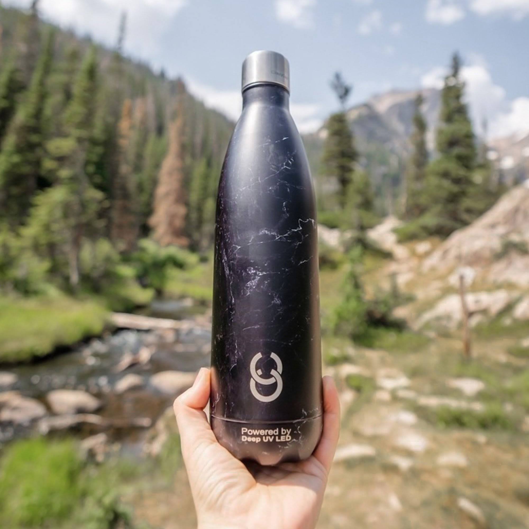 25oz Water Bottle Black Stone E371969