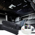 450pcs*0.03in*9.8ft RGBW Meteor LED Fiber Optic Ceiling Light Kits Y484