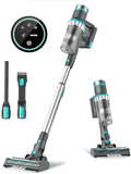 Cordless Stick Vacuum with 25Kpa Suction, 380W Motor, 50mins Runtime, LED Display, 6 in 1 Lightweight Handheld Vacuum T3625