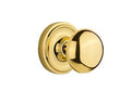 Classic Rosette Door Knob, Passage - 2.375 H529541