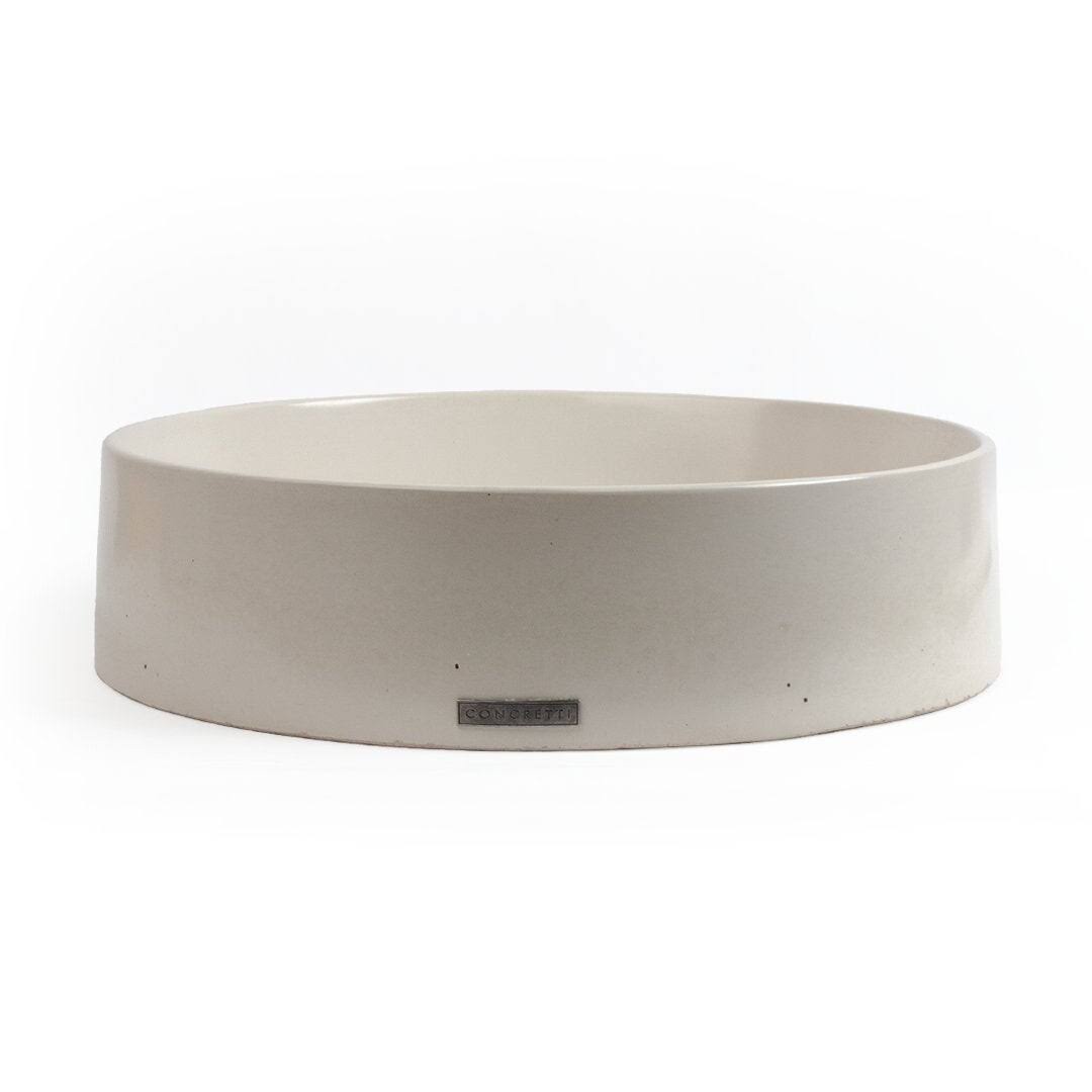 Yellow Concrete Vessel Sink C490