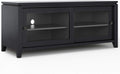 Black Wood TV Media Stand Z9176