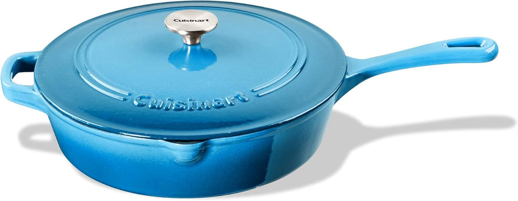 Enameled Cast Iron 12-Inch Chicken Fryer with Cover U235765