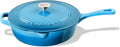 Enameled Cast Iron 12-Inch Chicken Fryer with Cover U235765
