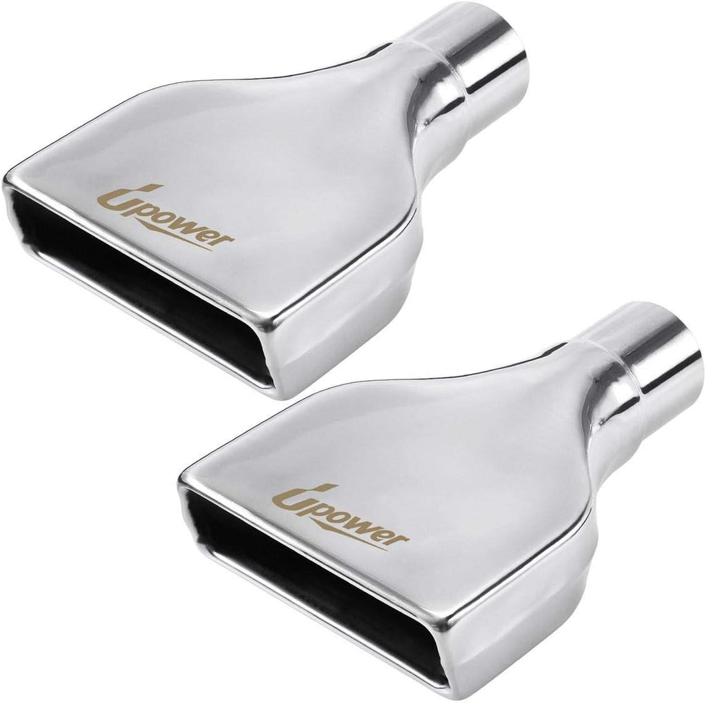 Pack of 2 Stainless Steel Exhaust Tailpipe Tips P27701