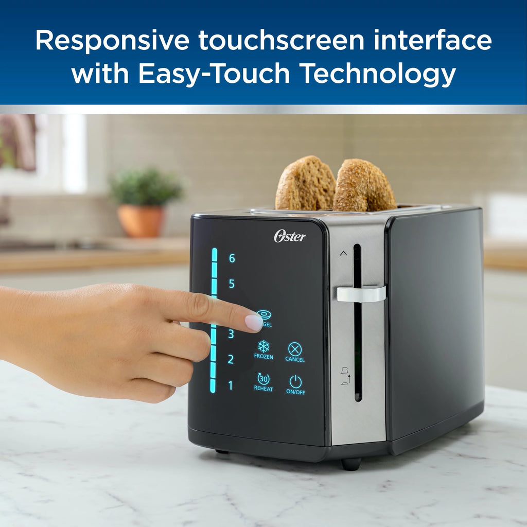 2-Slice Touchscreen Toaster, Stainless Steel X425481