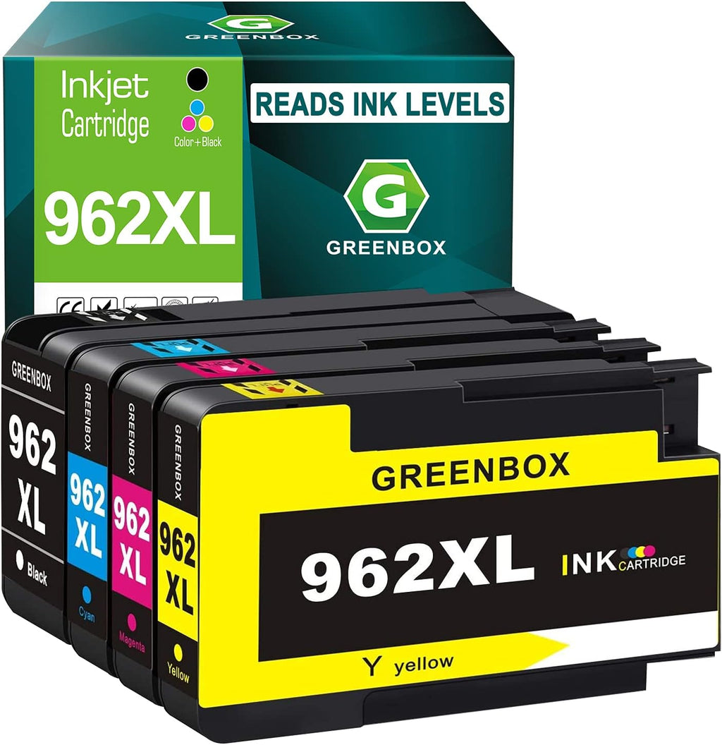 Remanufactured Ink Cartridge Pack of 2 for HP 962 XL Printer N78917