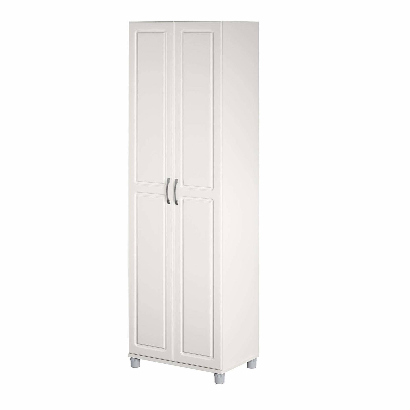 White Utility Storage Cabinet K6296