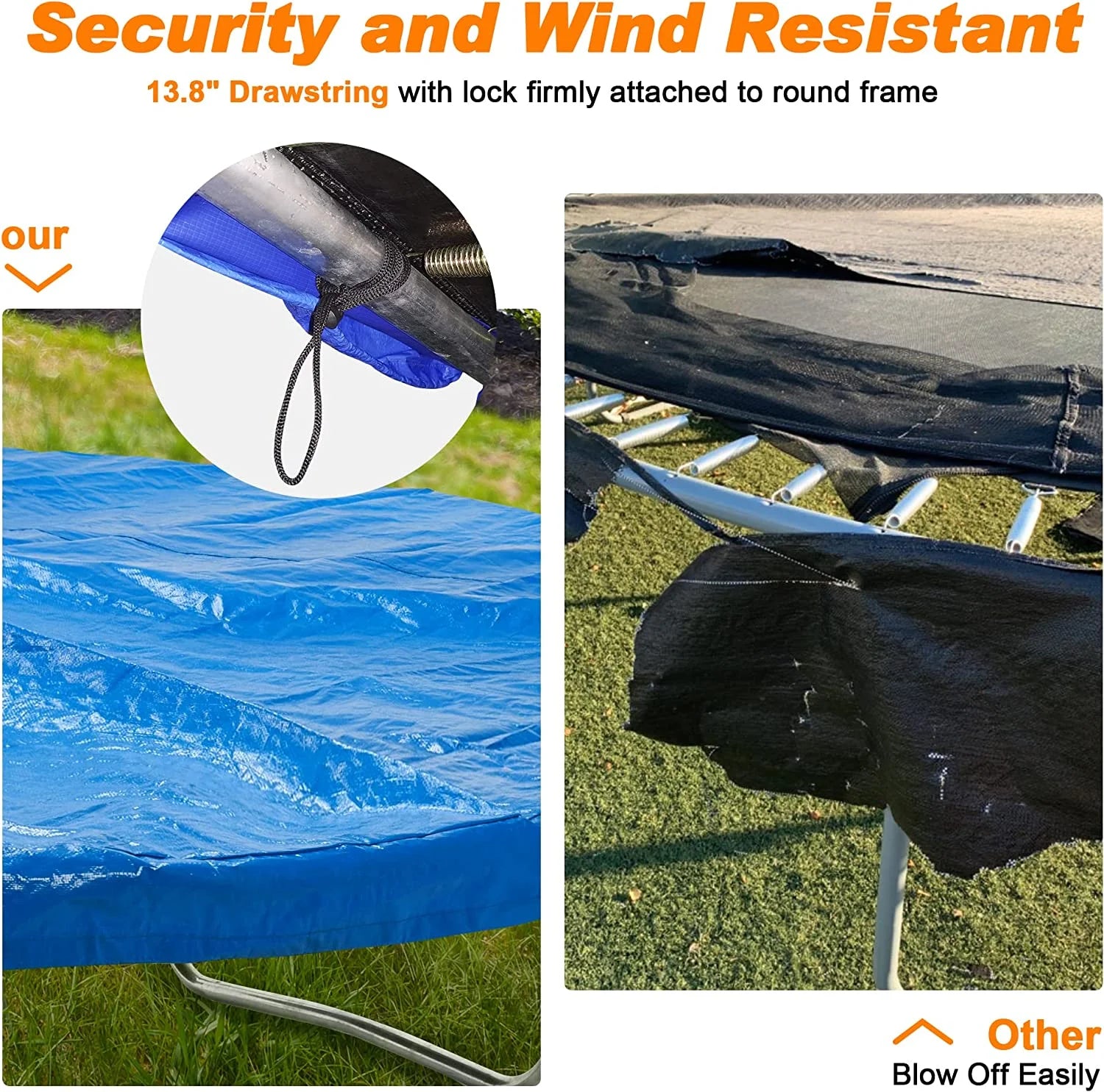10 Foot Trampoline Winter Cover L279
