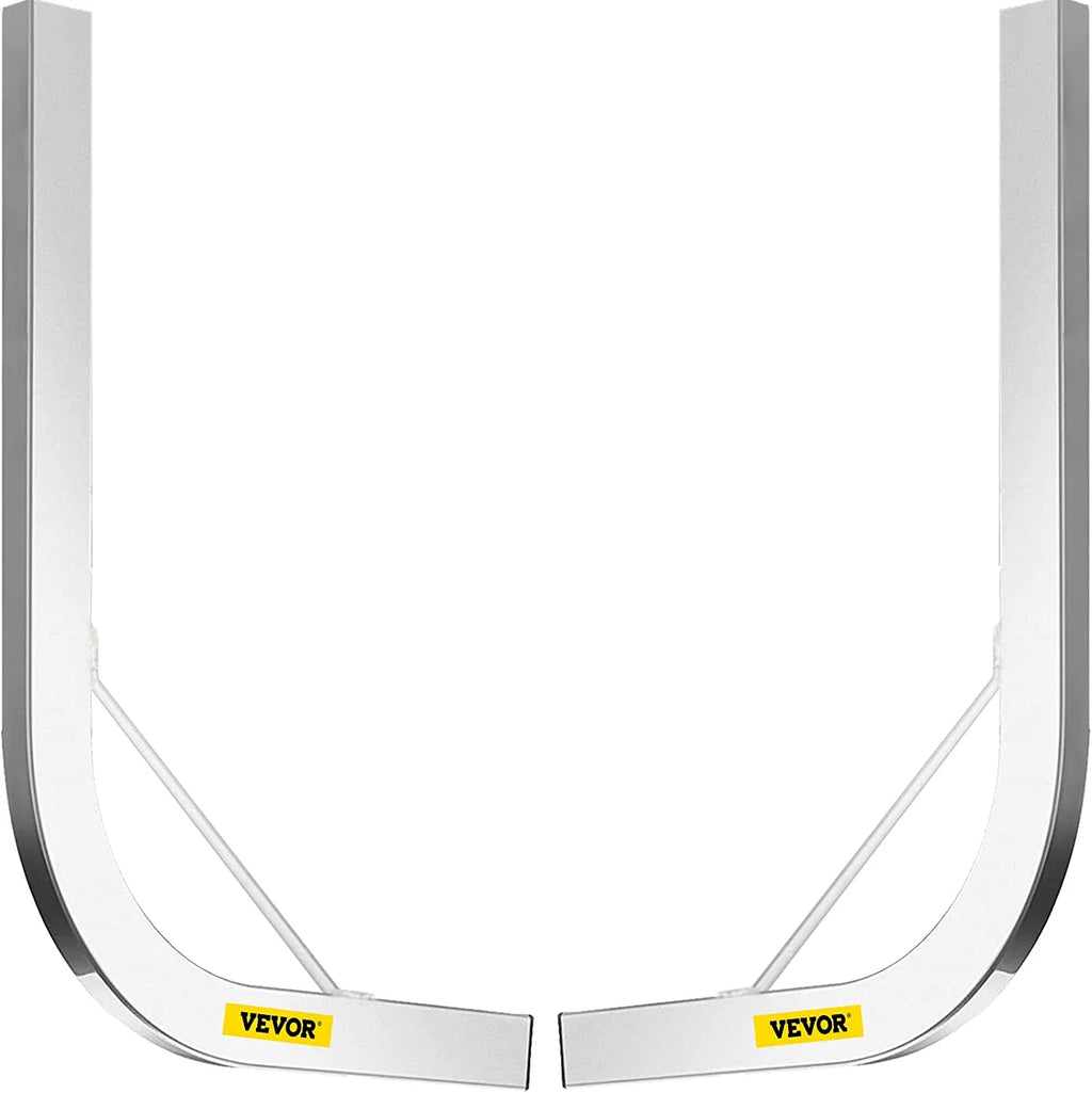 48 in. Steel Boat Trailer Guide-on with White PVC Tube Covers O755