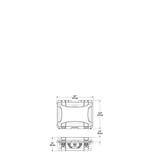Silver Hard Case with Padded Divider X80981