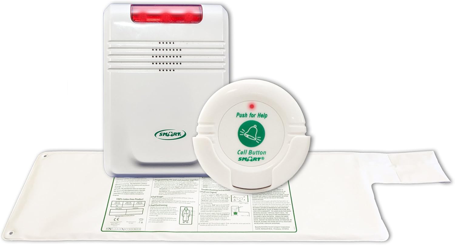 10 x 30 pad Cordless Bed Alarm Alert System with Call Button M291