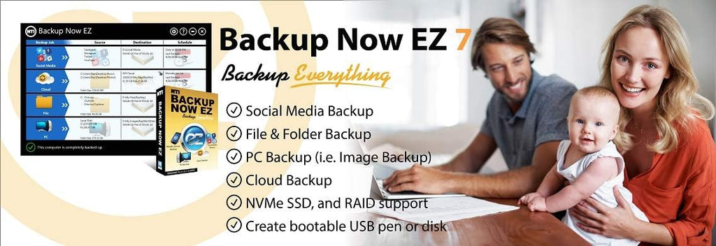 Backup Software for 3 Computers B157882