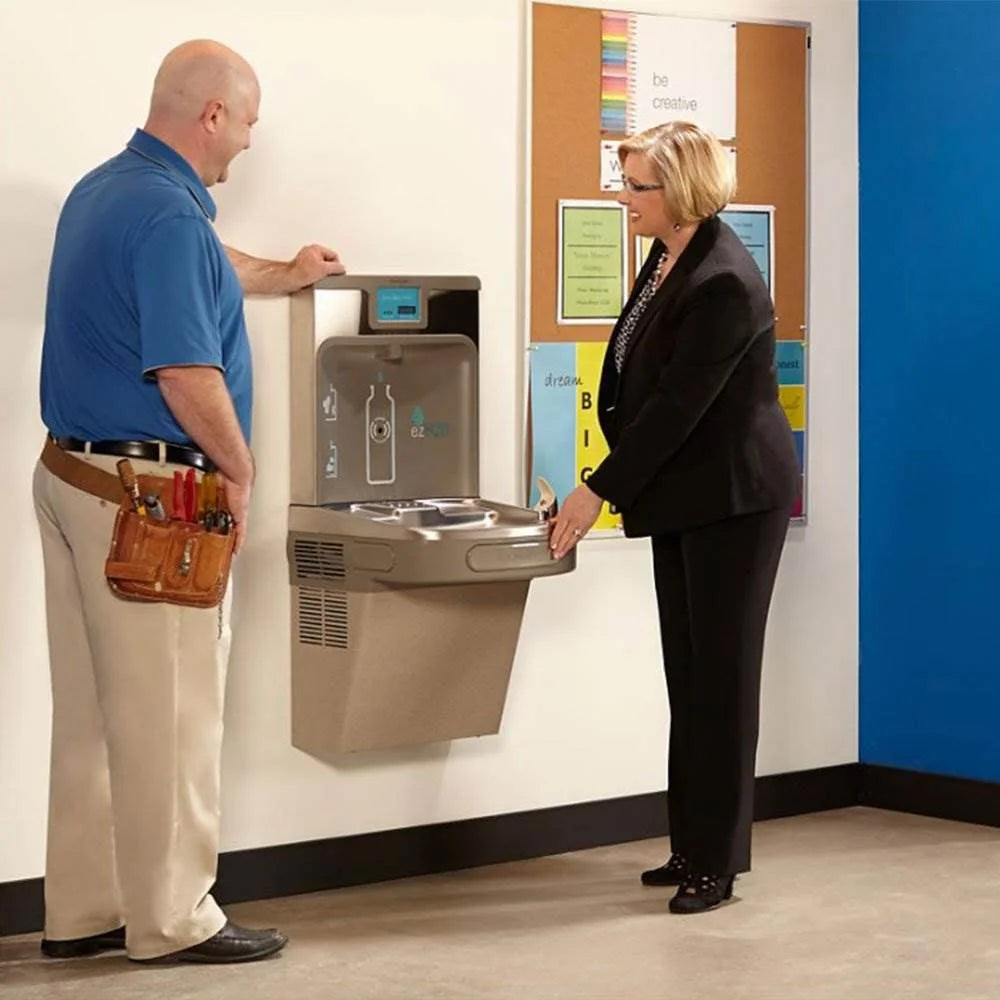 Wall Mounted Filtered Bottle Filling Station and Fountain L3838