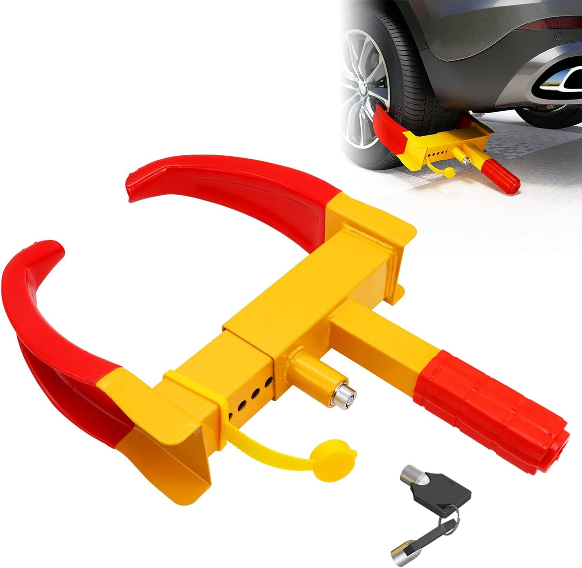 2PCS Universal Wheel Clamp Tire Lock G74908