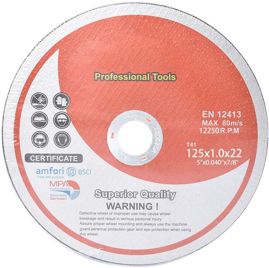 50 Pack 6"x.045"x7/8" Cut-Off Wheel Metal & Stainless Steel Cutting Discs S567514