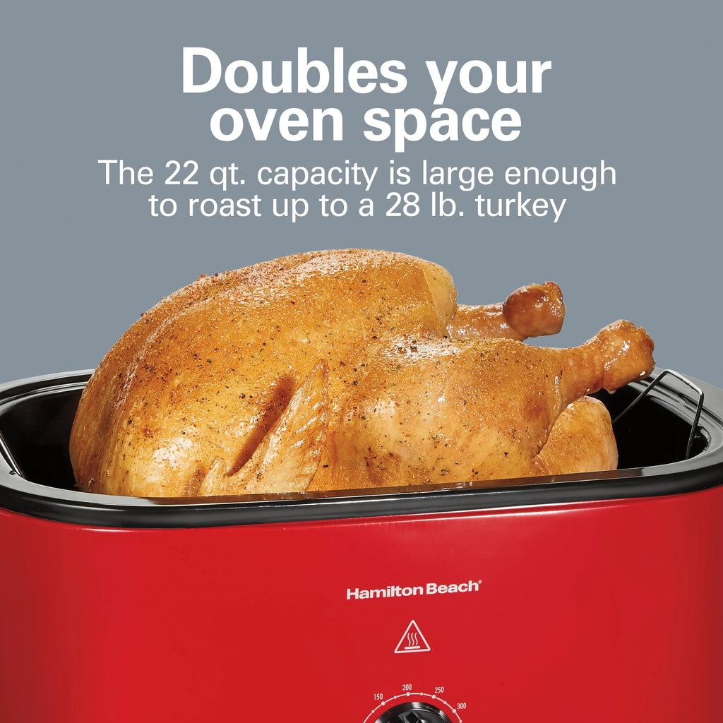 22 Quarts Stainless Steel Electric Roaster Oven R5643