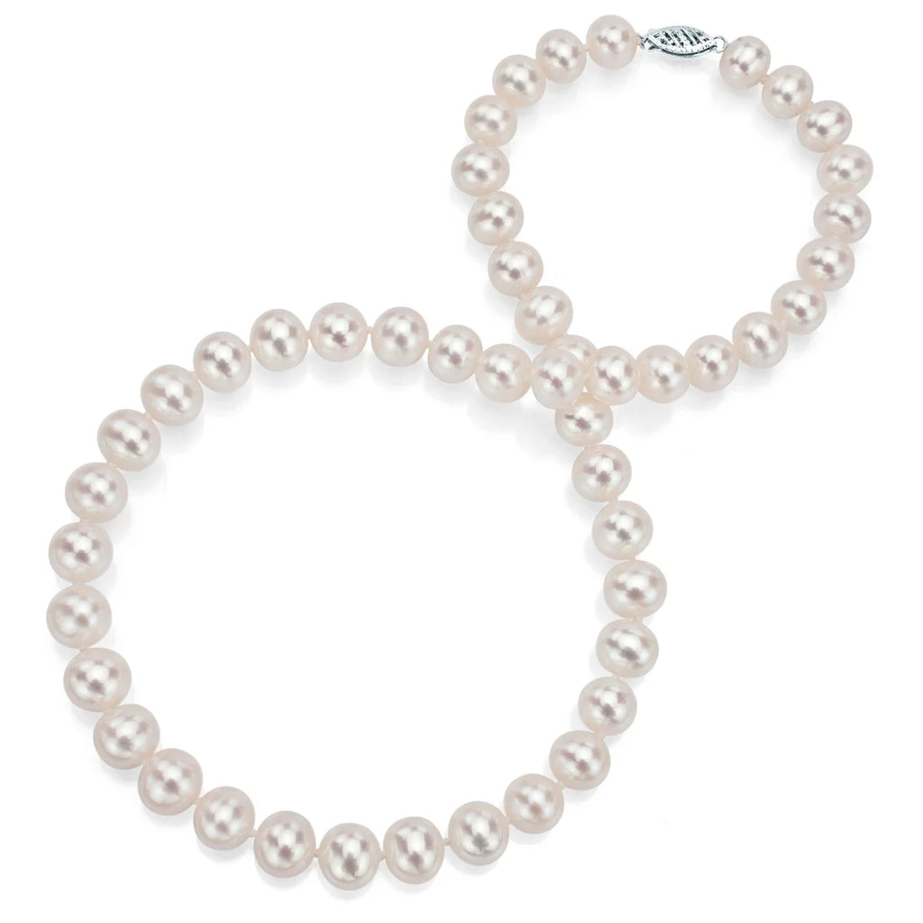 18kt White Gold Freshwater Pearl Necklace Y841976