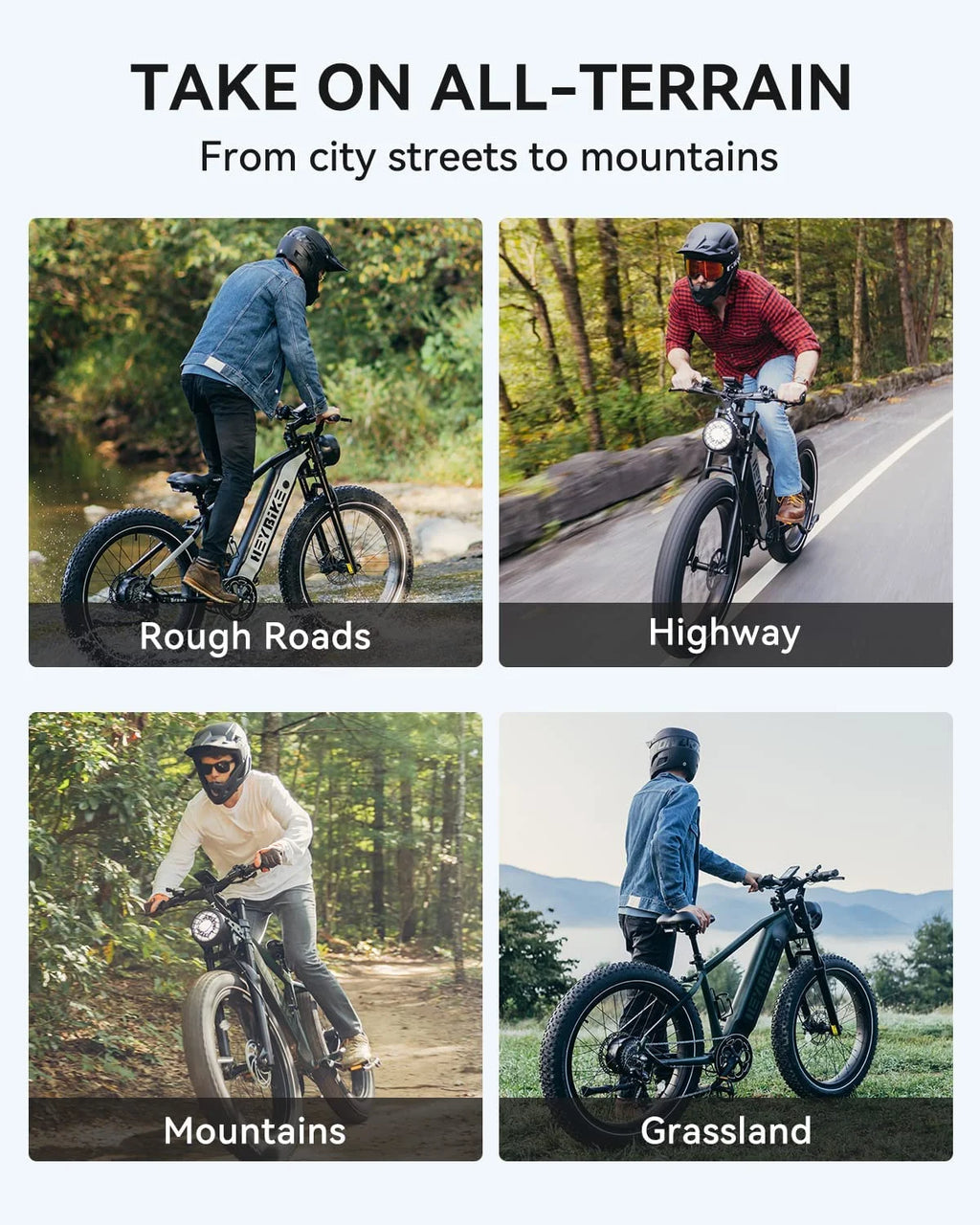750W Fat Tire Electric Bike with 48V 18Ah Removable Battery N753