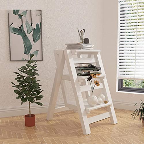 Wooden Folding 3 Step Ladder Stool O78234