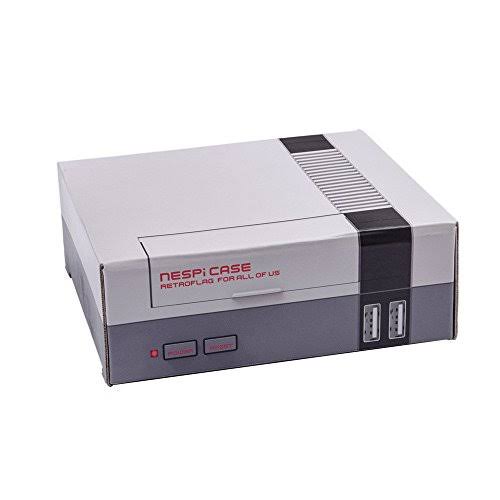 NESPi Case Plus with Power Button, Cooling Fan, Heatsinks, and Flannel Bag X329563