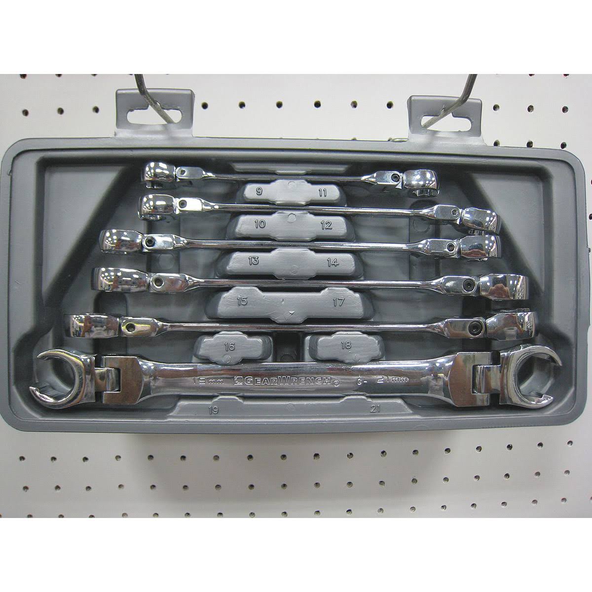 Flare Nut Wrench Set, 6 Pieces I1223