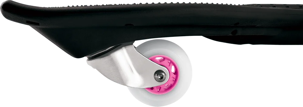 Pink Pivoting Skateboard with 360-Degree Casters X252615