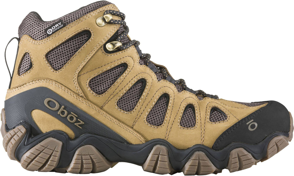 Dark Shadow / Woodbine Green Waterproof Mid Hiking Boots S690