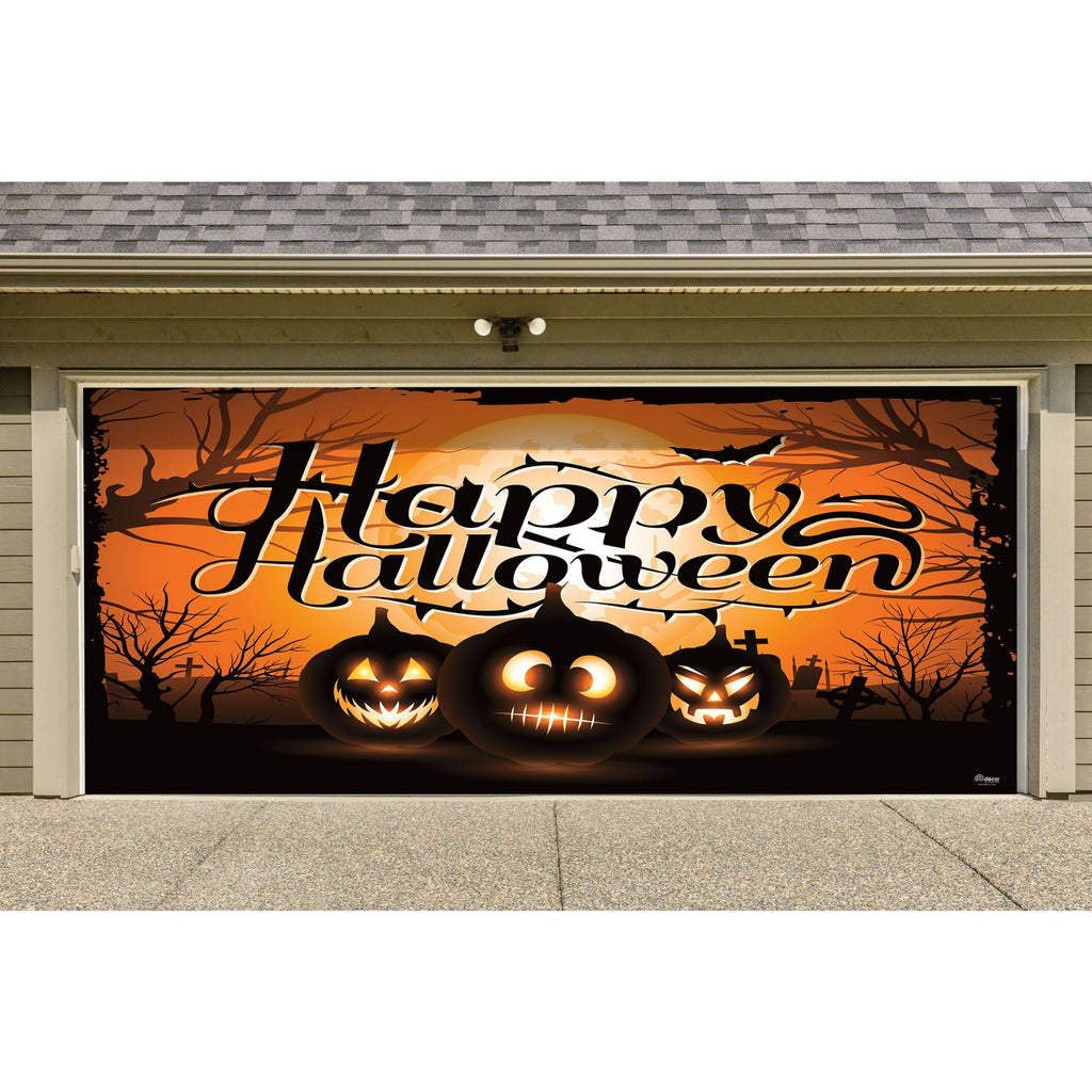 2 Car Garage Door Banner 7 x 16 ft P991