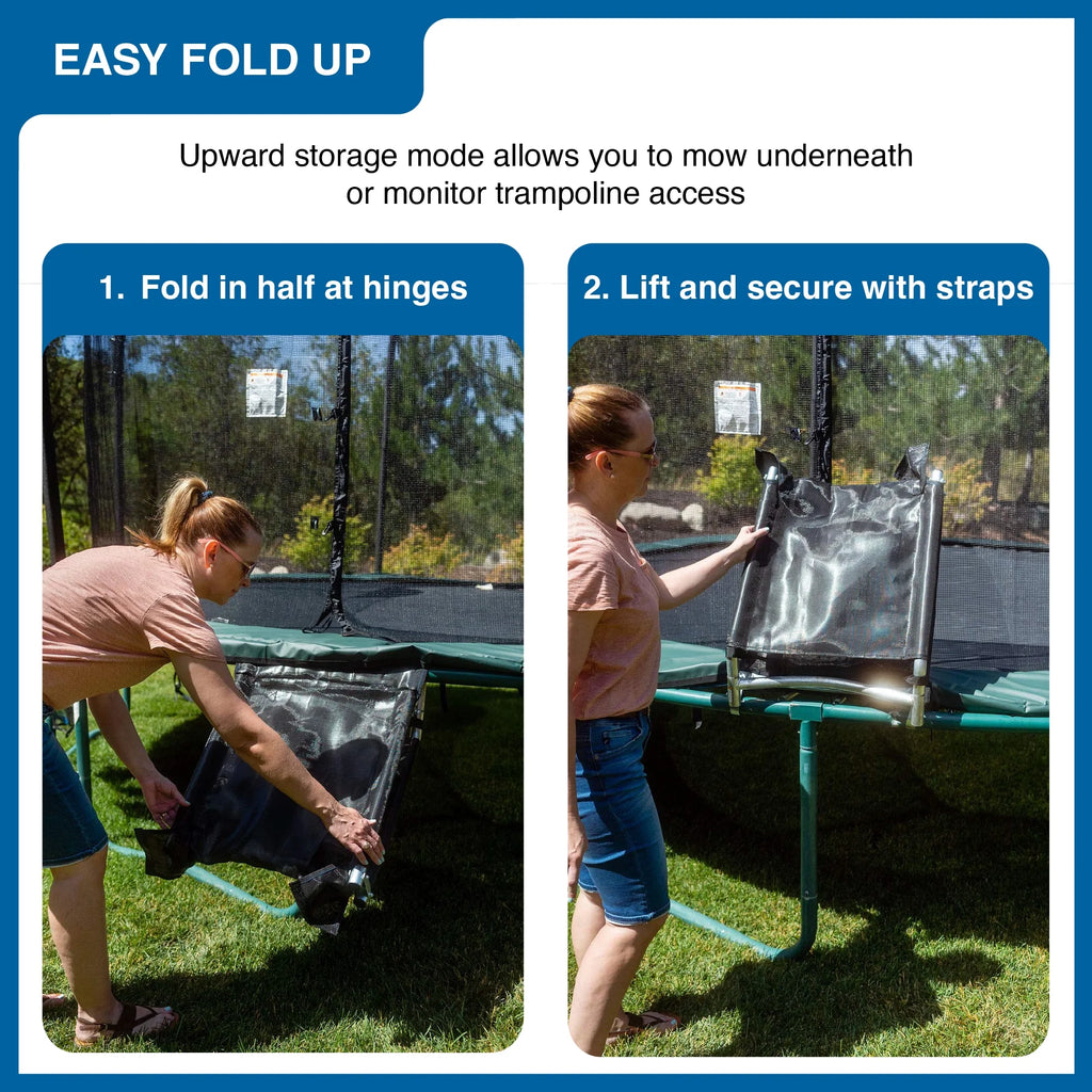 Full Size Trampoline Ladder Ramp Slide Z417061