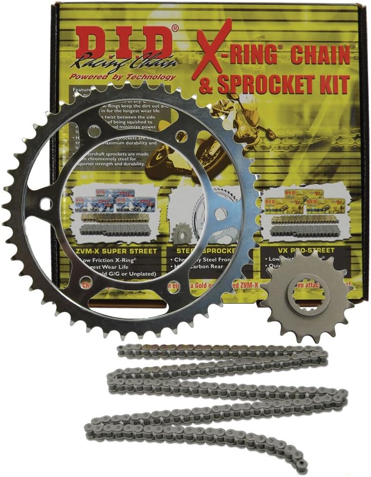 520VX2 Steel Chain and Sprocket Kit D755434