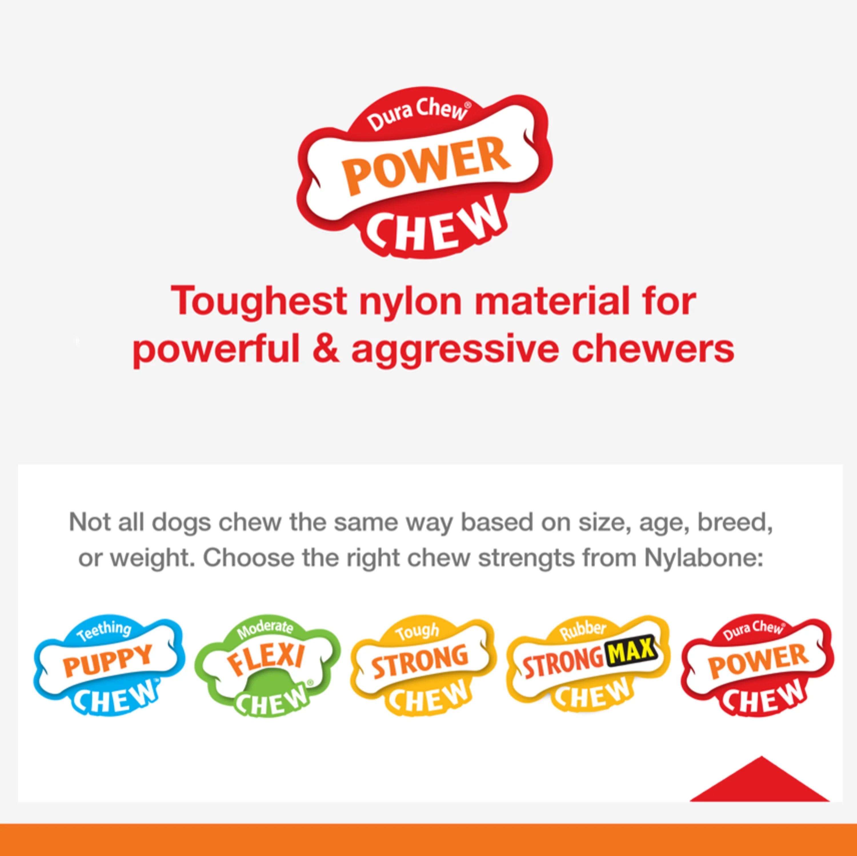 Ergonomic Power Chew Dog Toy T191