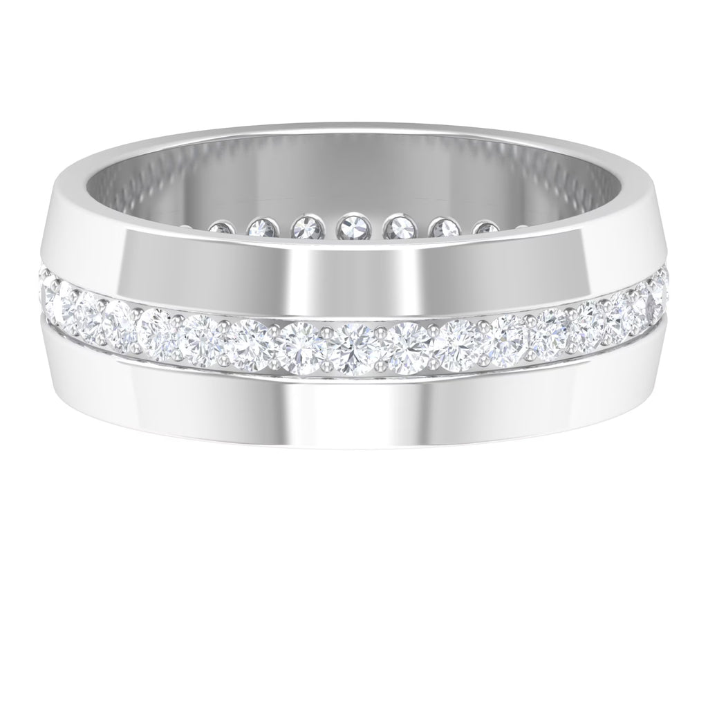 925 Sterling Silver Eternity Band Ring B852846