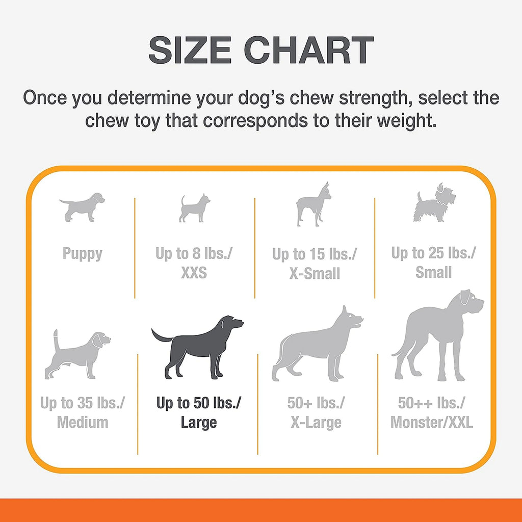 Ergonomic Power Chew Dog Toy T191