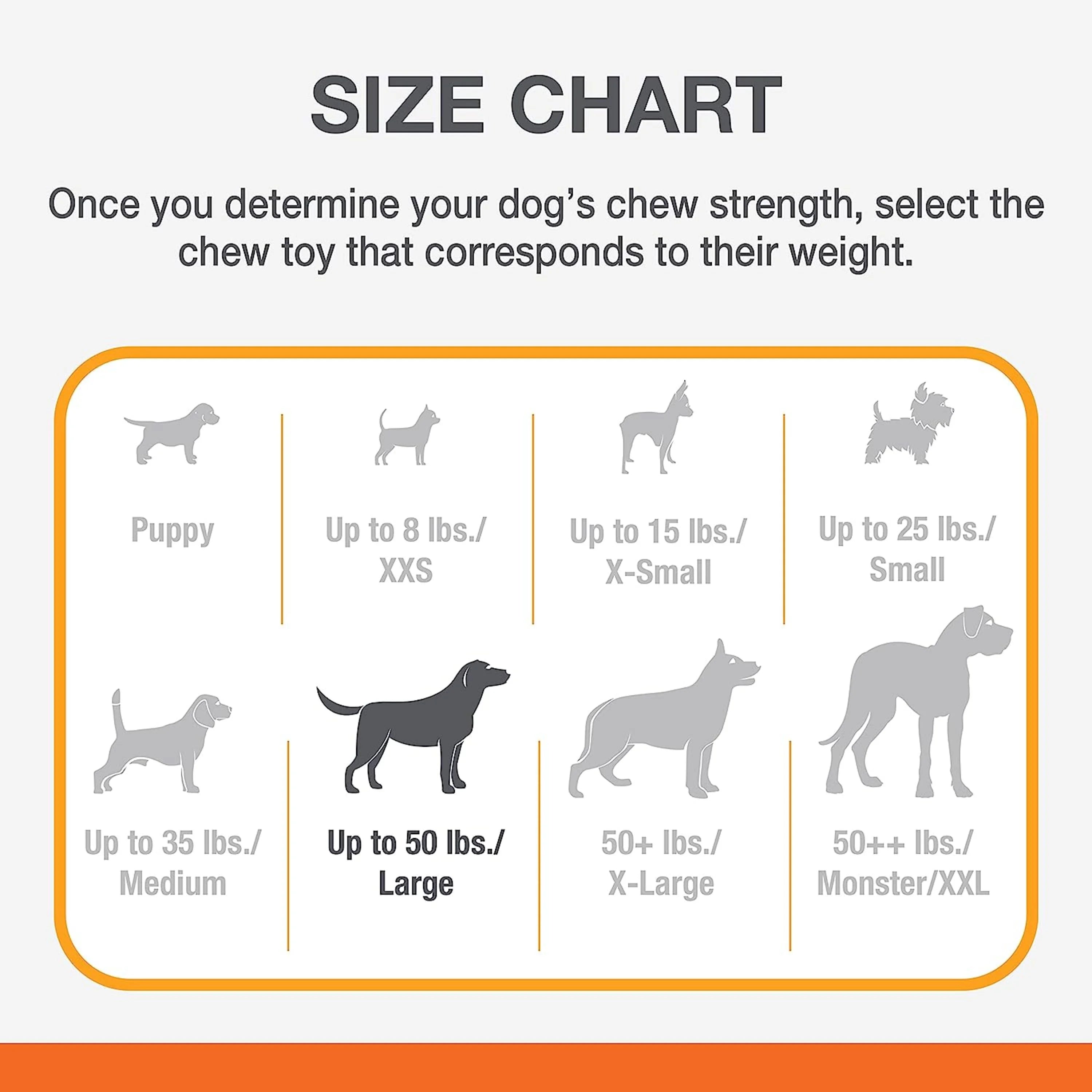 Ergonomic Power Chew Dog Toy T191