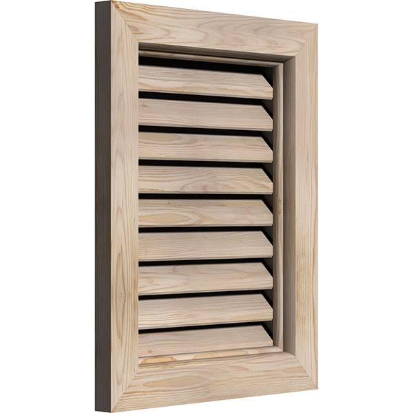 Primed Vertical Gable Vent O9818