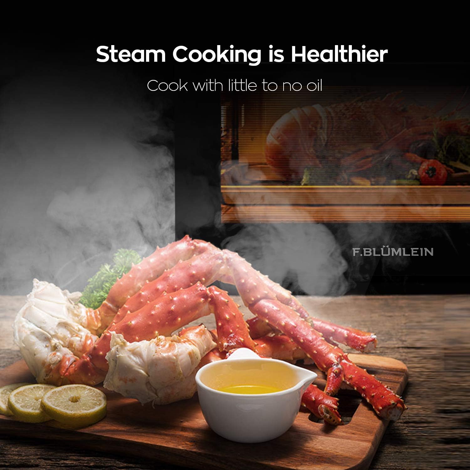 Steam Convection Oven Countertop 34 Qt T5014