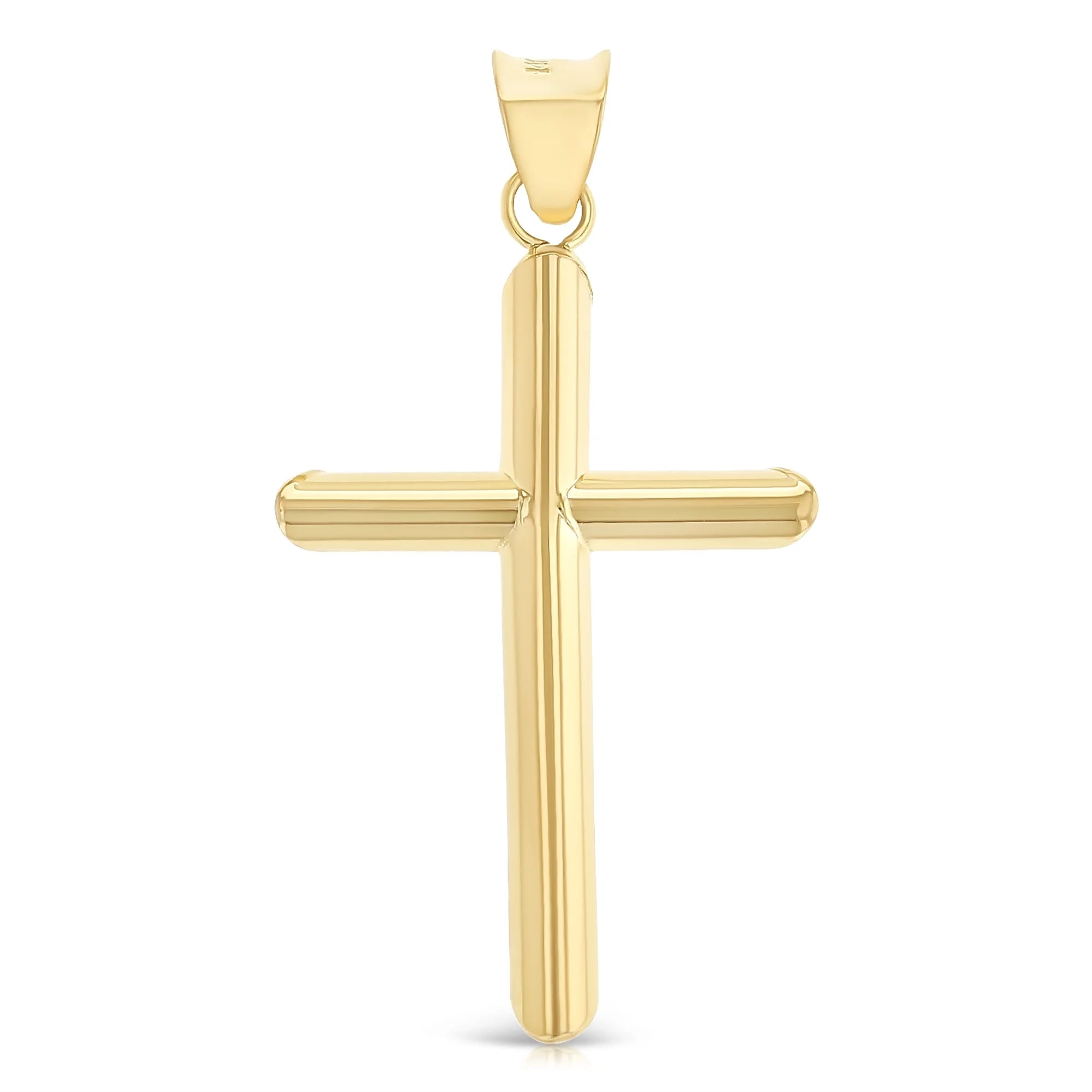 14K Yellow Gold Cross Pendant M5026